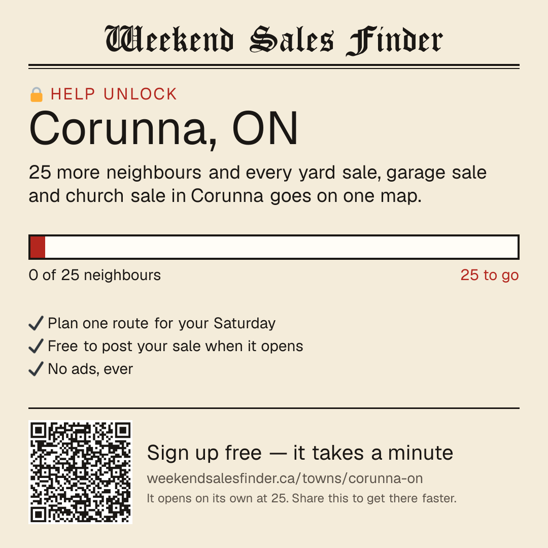 Square post for unlocking Corunna