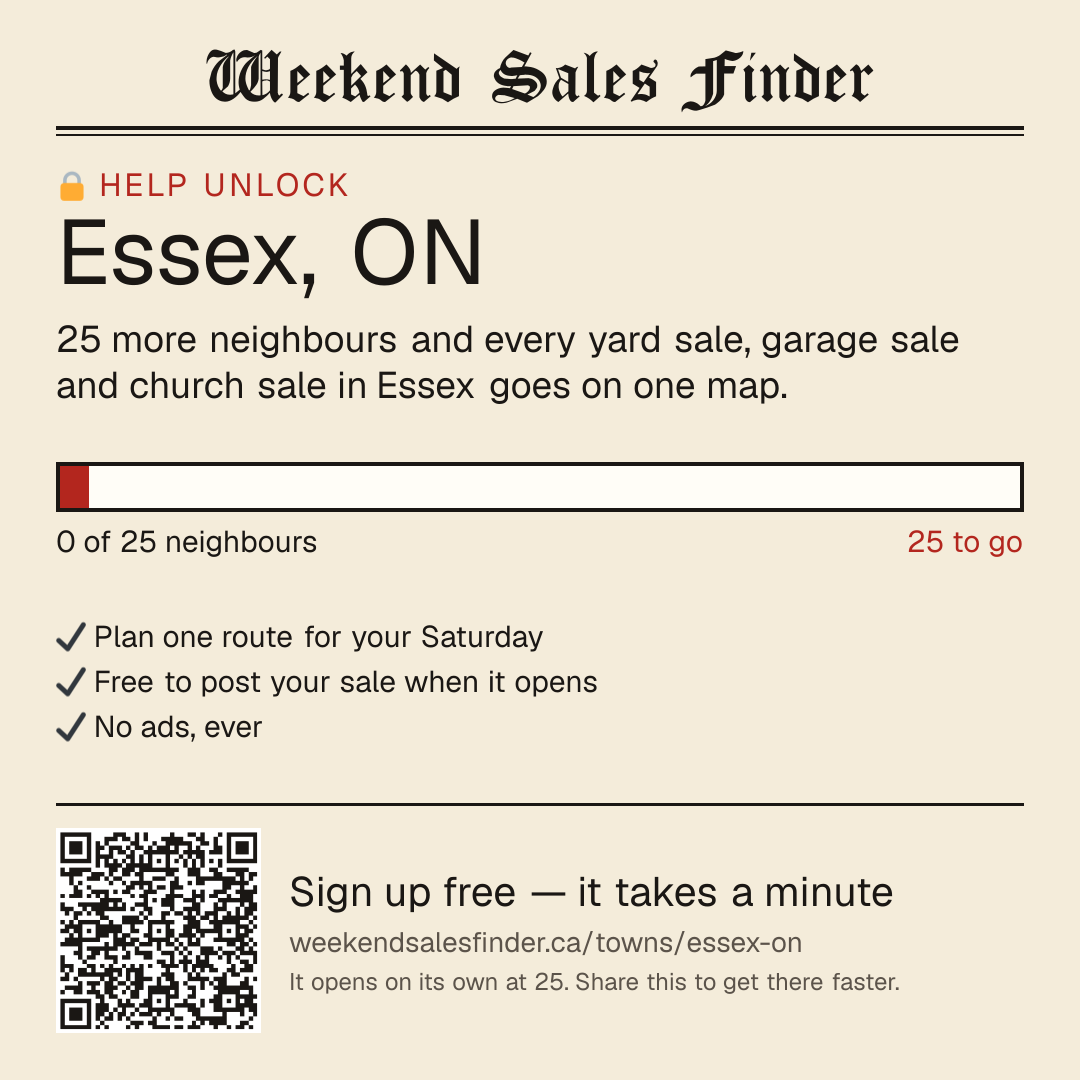 Square post for unlocking Essex