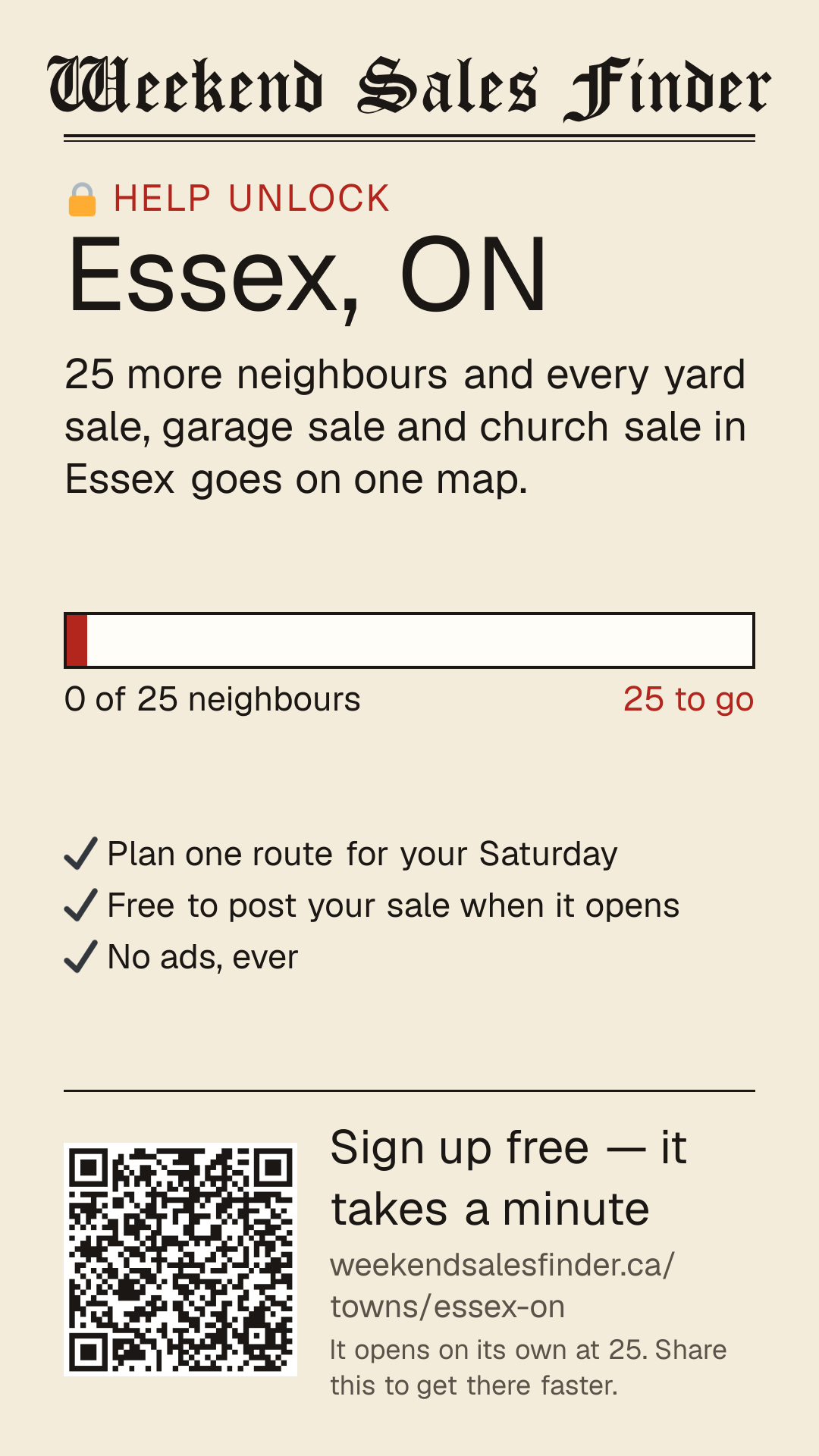 Phone story for unlocking Essex