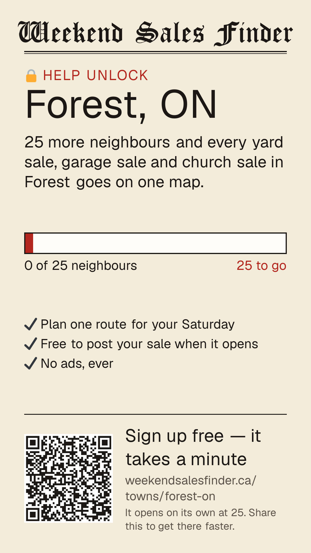 Phone story for unlocking Forest