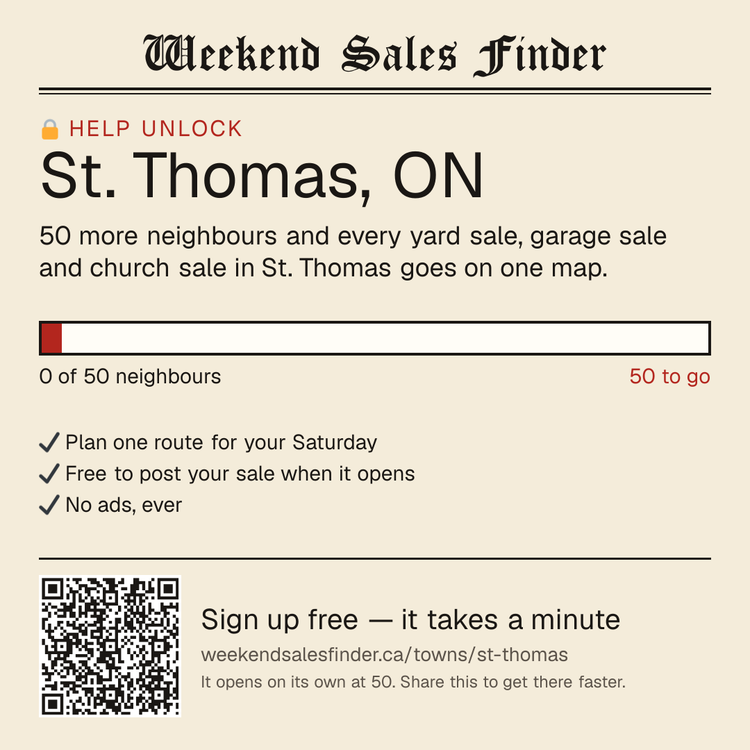Square post for unlocking St. Thomas