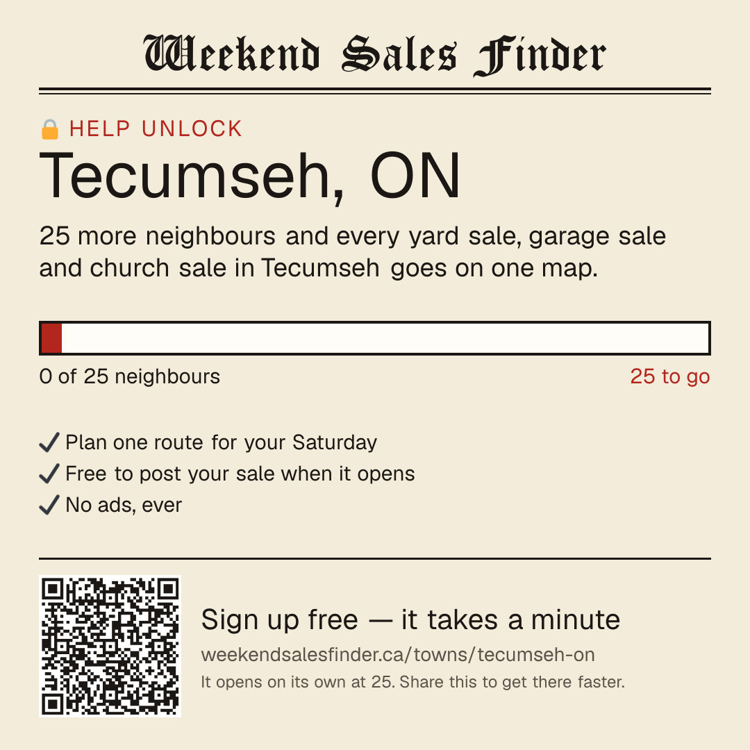 Square post for unlocking Tecumseh